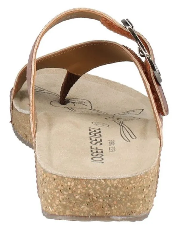 Josef Seibel Tonga 77 Womens Leather Touch-Fastening Sandal