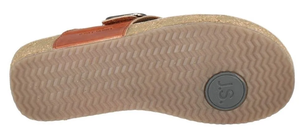 Josef Seibel Tonga 77 Womens Leather Touch-Fastening Sandal