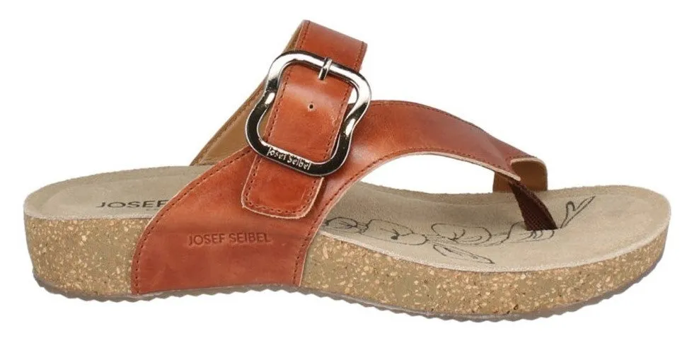 Josef Seibel Tonga 77 Womens Leather Touch-Fastening Sandal
