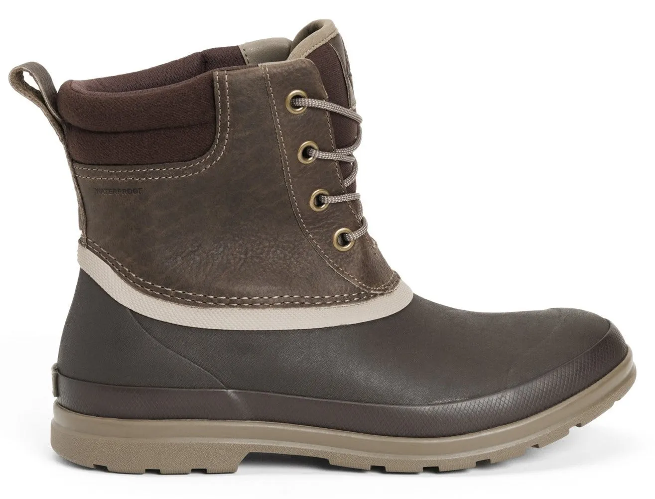 Muck Boot Originals Mens Leather Lace-Up Boot