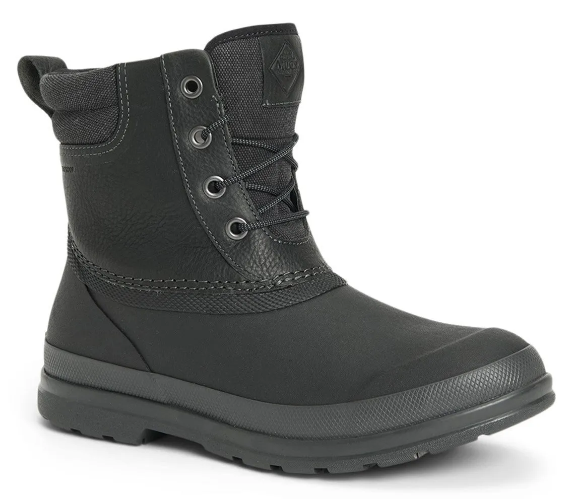 Muck Boot Originals Mens Leather Lace-Up Boot