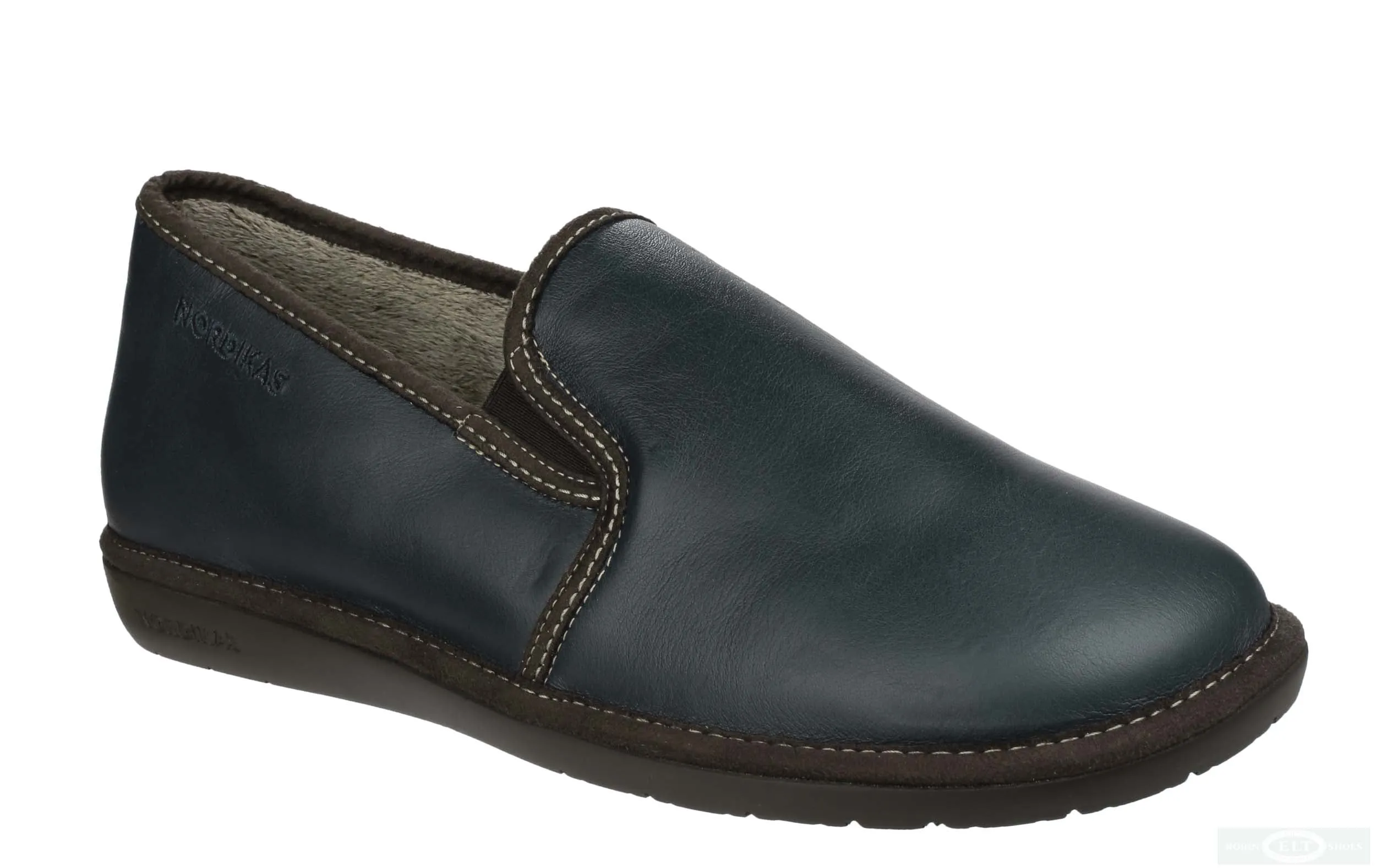 Nordikas Norris 663 Mens Full Leather Slipper