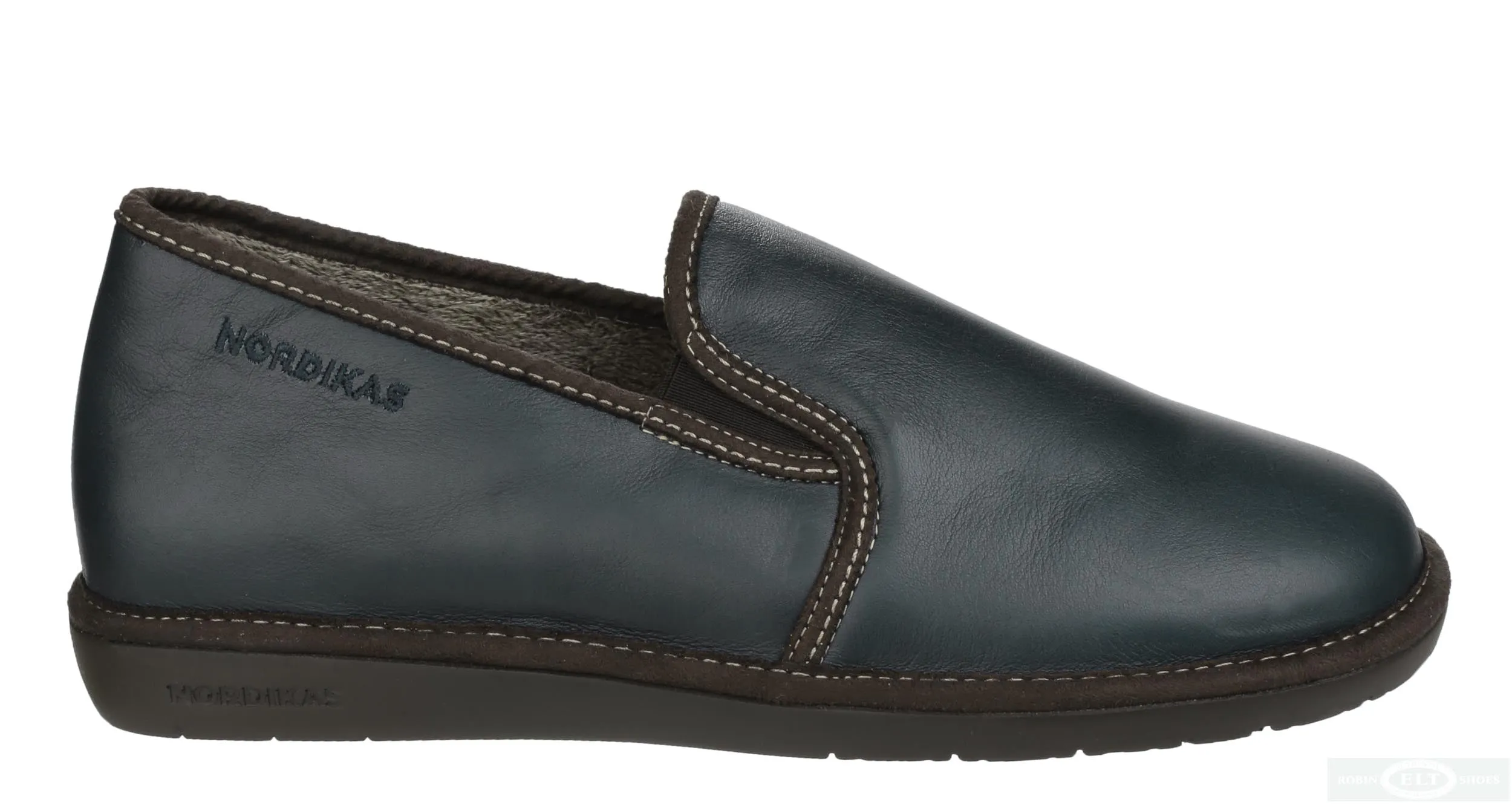Nordikas Norris 663 Mens Full Leather Slipper