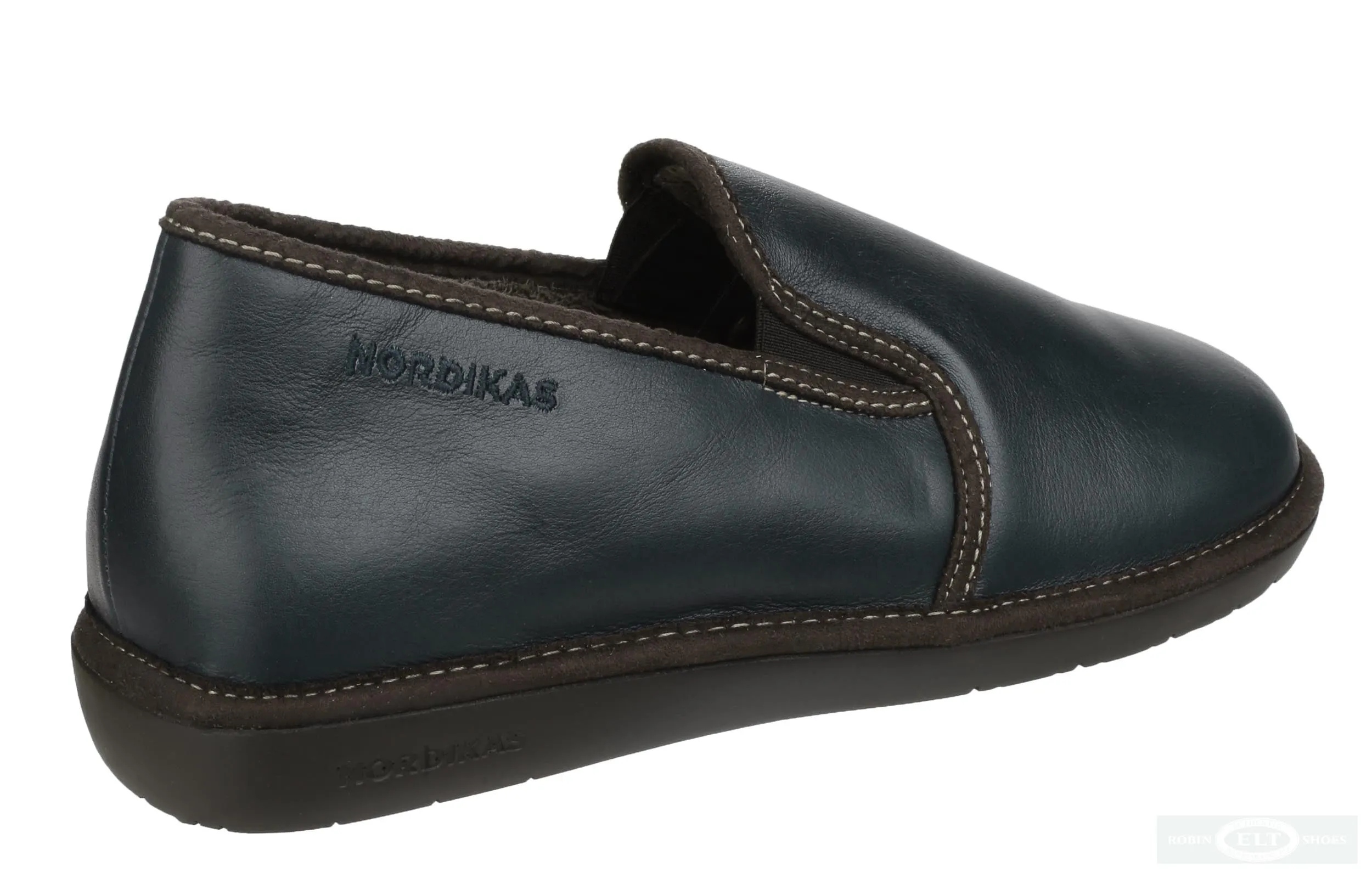 Nordikas Norris 663 Mens Full Leather Slipper