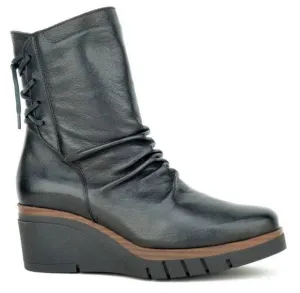 Paula Urban 10-1137 Womens Leather Pull On Boots