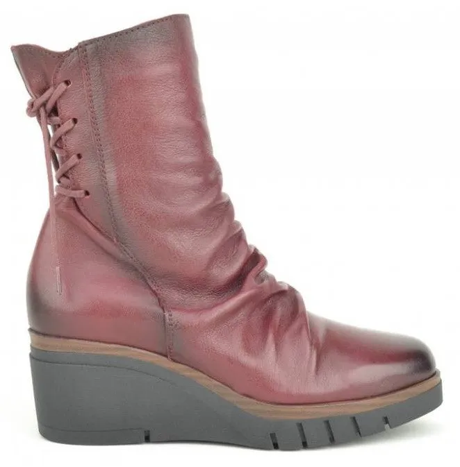 Paula Urban 10-1137 Womens Leather Pull On Boots