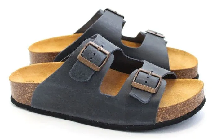 Plakton Malaga 340010 Womens Leather Open Toe Sandal
