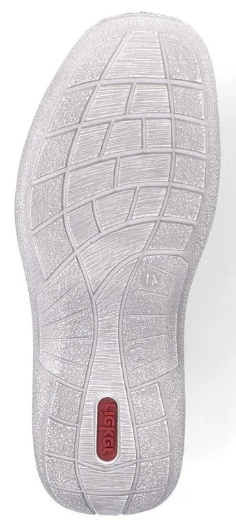 Rieker 03058-14 Mens Touch-Fastening Leather Shoe