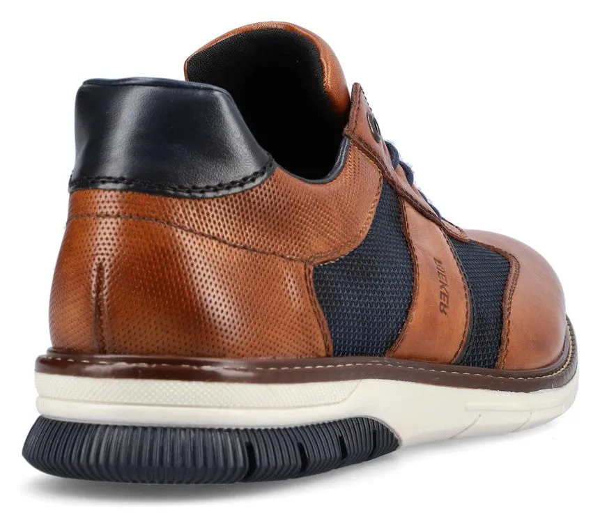 Rieker 14410-24 Mens Leather Lace Up Shoe