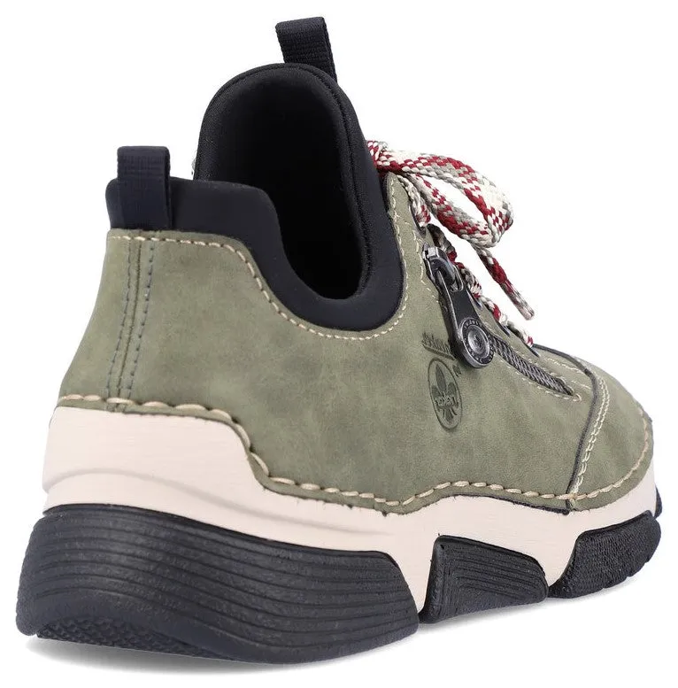 Rieker 45973-54 Womens Lace Up Casual Trainer