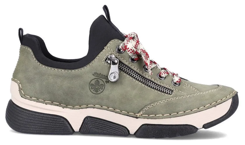 Rieker 45973-54 Womens Lace Up Casual Trainer