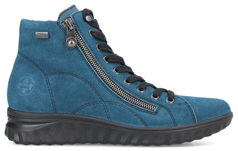 Rieker 59010-12 TX Womens Lace Up Ankle Boot