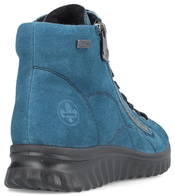 Rieker 59010-12 TX Womens Lace Up Ankle Boot