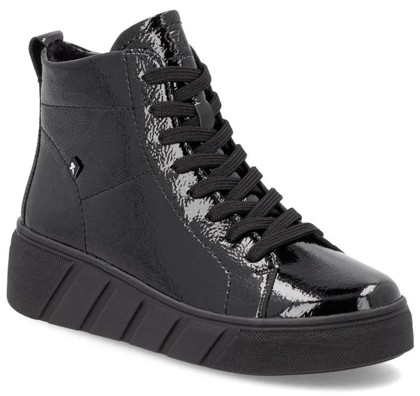 Rieker Evolution W0561-01 Womens Lace Up Ankle Boot