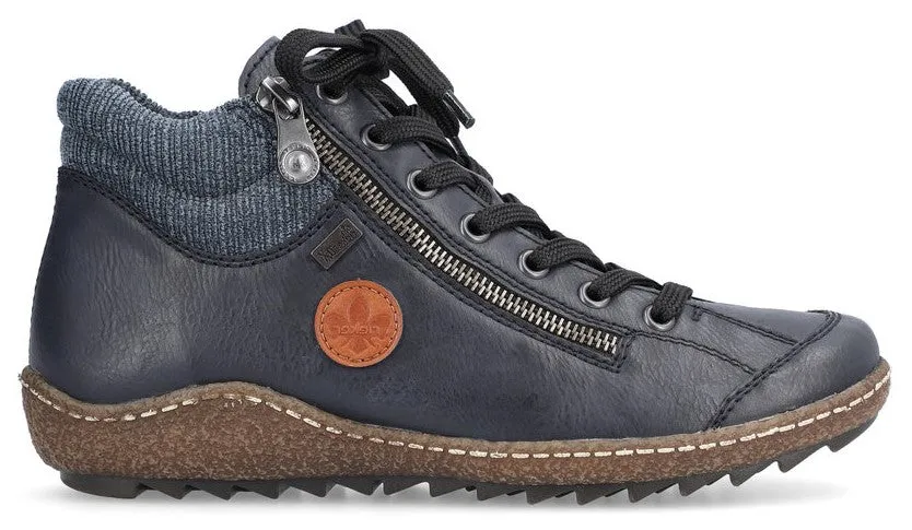 Rieker L7514-14 TX Womens Lace Up Ankle Boot