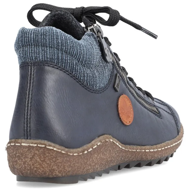 Rieker L7514-14 TX Womens Lace Up Ankle Boot