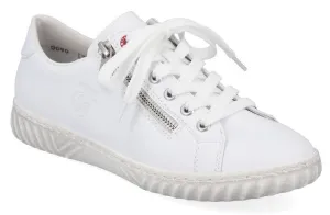 Rieker N0900-81 Womens Leather Lace Up Trainer