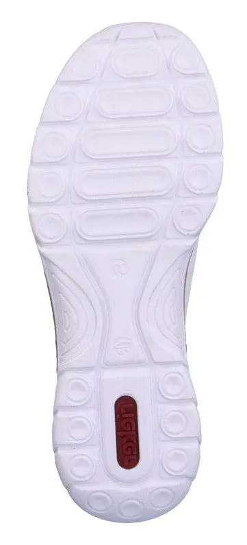 Rieker N4276-80 Womens Slip On Casual Shoe