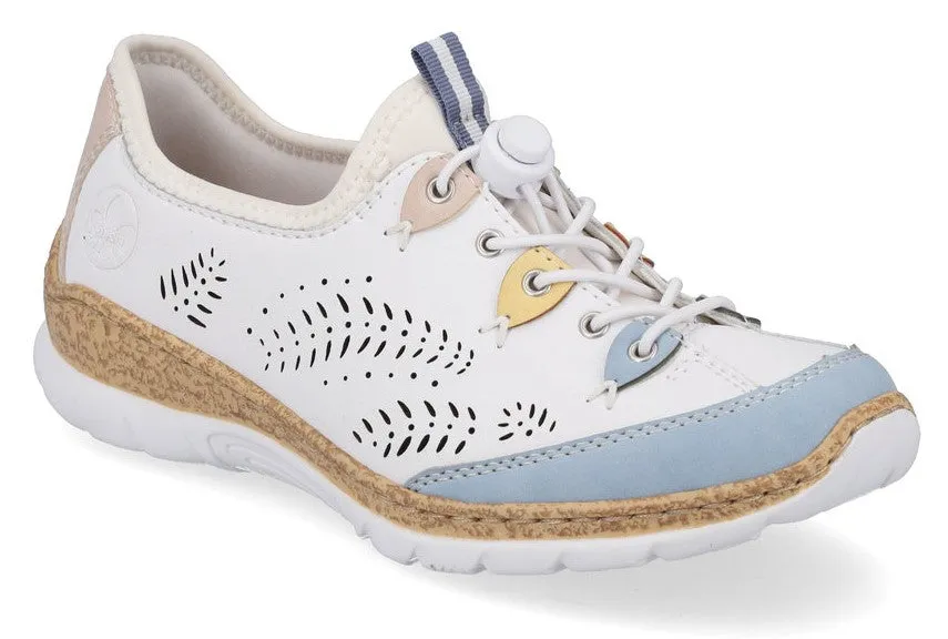 Rieker N4276-80 Womens Slip On Casual Shoe
