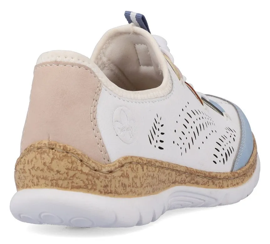 Rieker N4276-80 Womens Slip On Casual Shoe