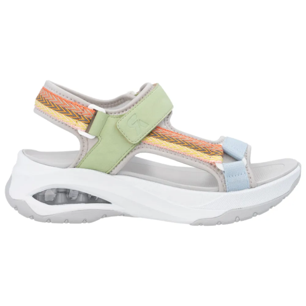 Rieker Sport W3151-90 Womens Touch Fastening Wedge Sandal
