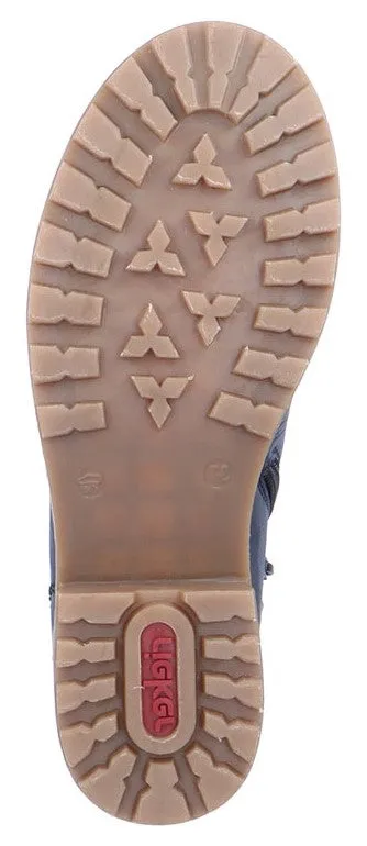 Rieker Z0445-14 TX Womens Lace Up Ankle Boot