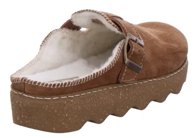 Rohde 6123-76 Womens Suede Leather Mule Slipper