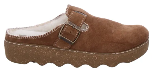 Rohde 6123-76 Womens Suede Leather Mule Slipper
