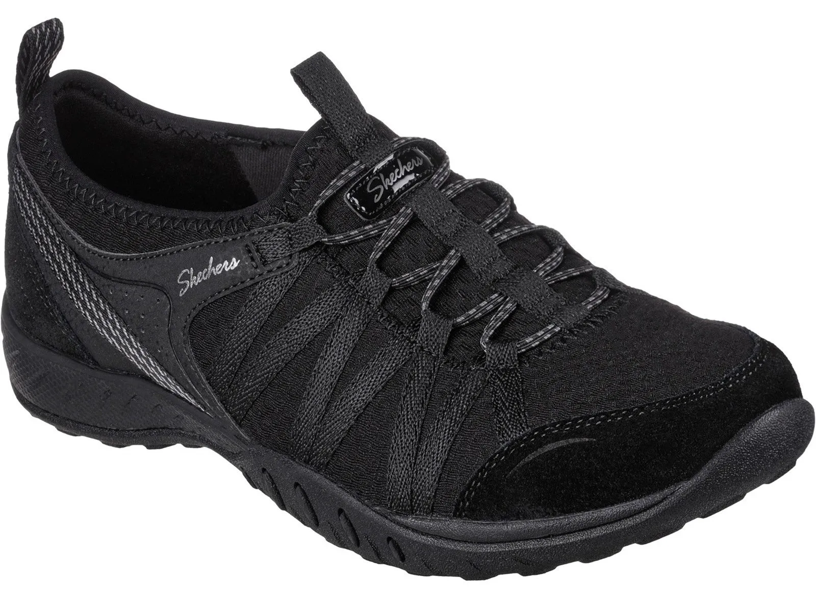 Skechers 100561 Breathe-Easy Rugged Womens Slip On Trainer