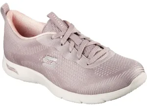 Skechers 104390 Arch Fit Refine Classy Doll Womens Lace Up Trainer