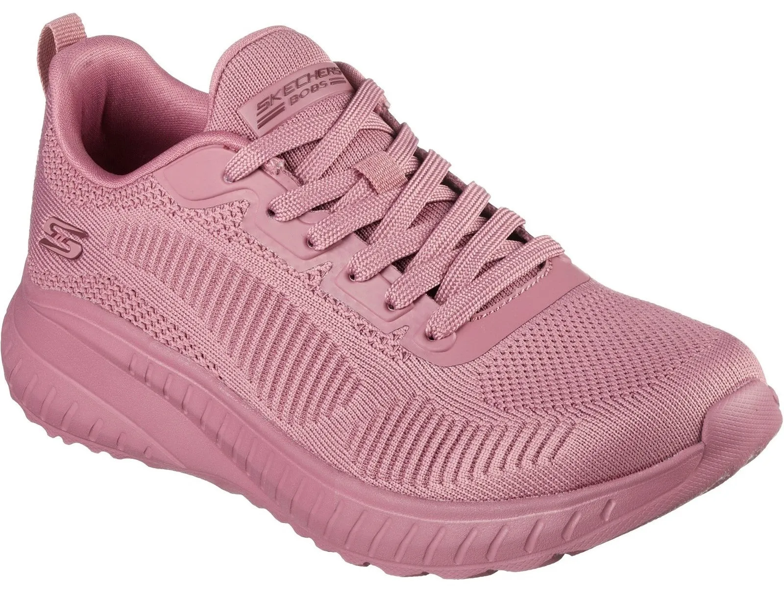 Skechers 117209 Bobs Squad Chaos Face Off Womens Lace Up Trainer