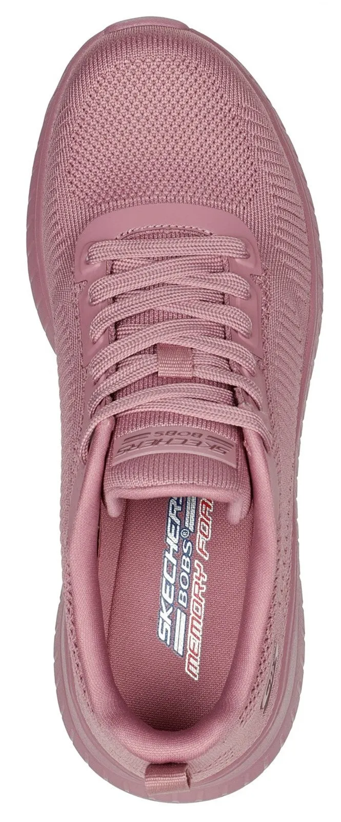 Skechers 117209 Bobs Squad Chaos Face Off Womens Lace Up Trainer