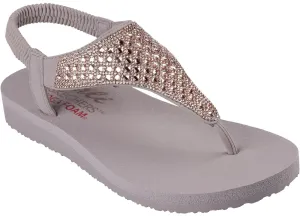 Skechers 119770 Meditation Rockstar Womens Toe Post Sandal