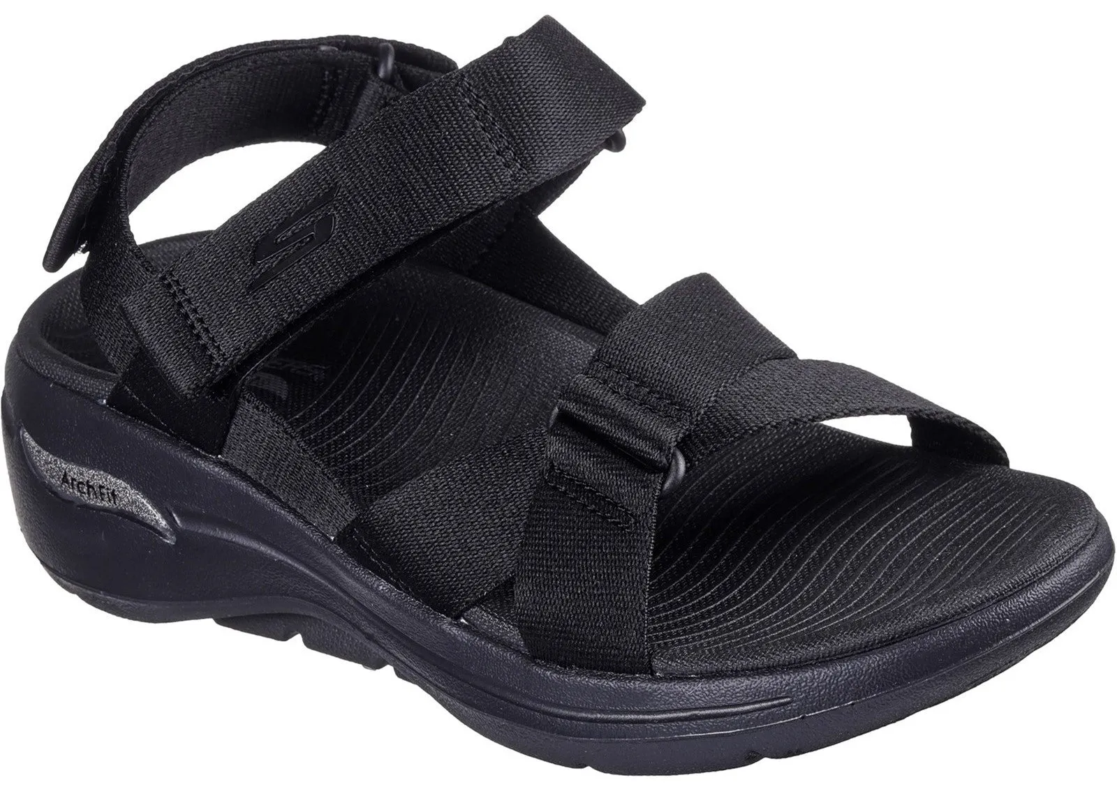 Skechers 140808 Go Walk Arch Fit Attract Womens Touch-Fastening Sandal