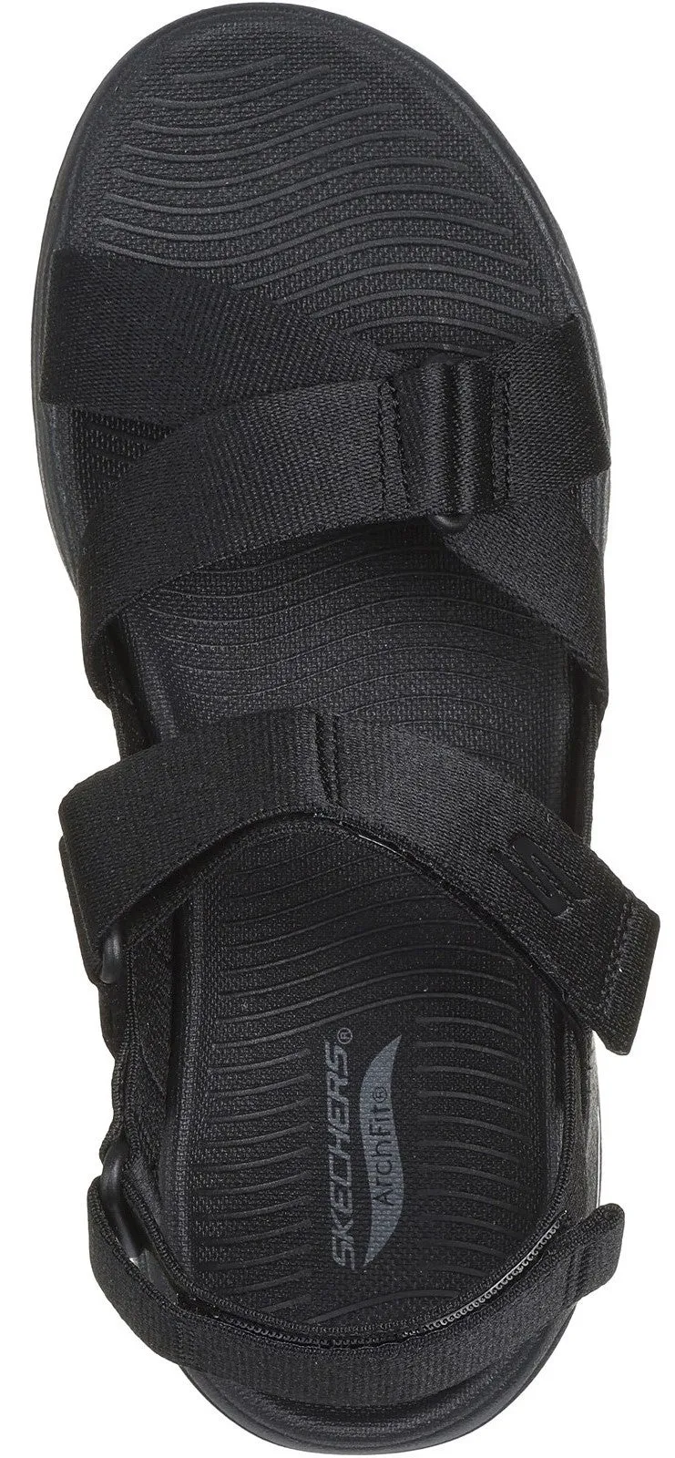 Skechers 140808 Go Walk Arch Fit Attract Womens Touch-Fastening Sandal