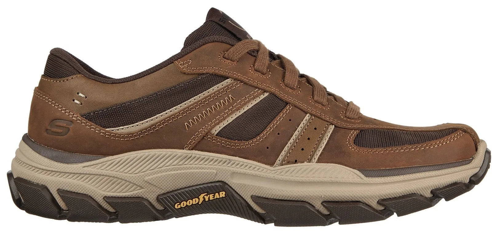 Skechers 204330 Respected Edgemere Mens Lace Up Casual Shoe