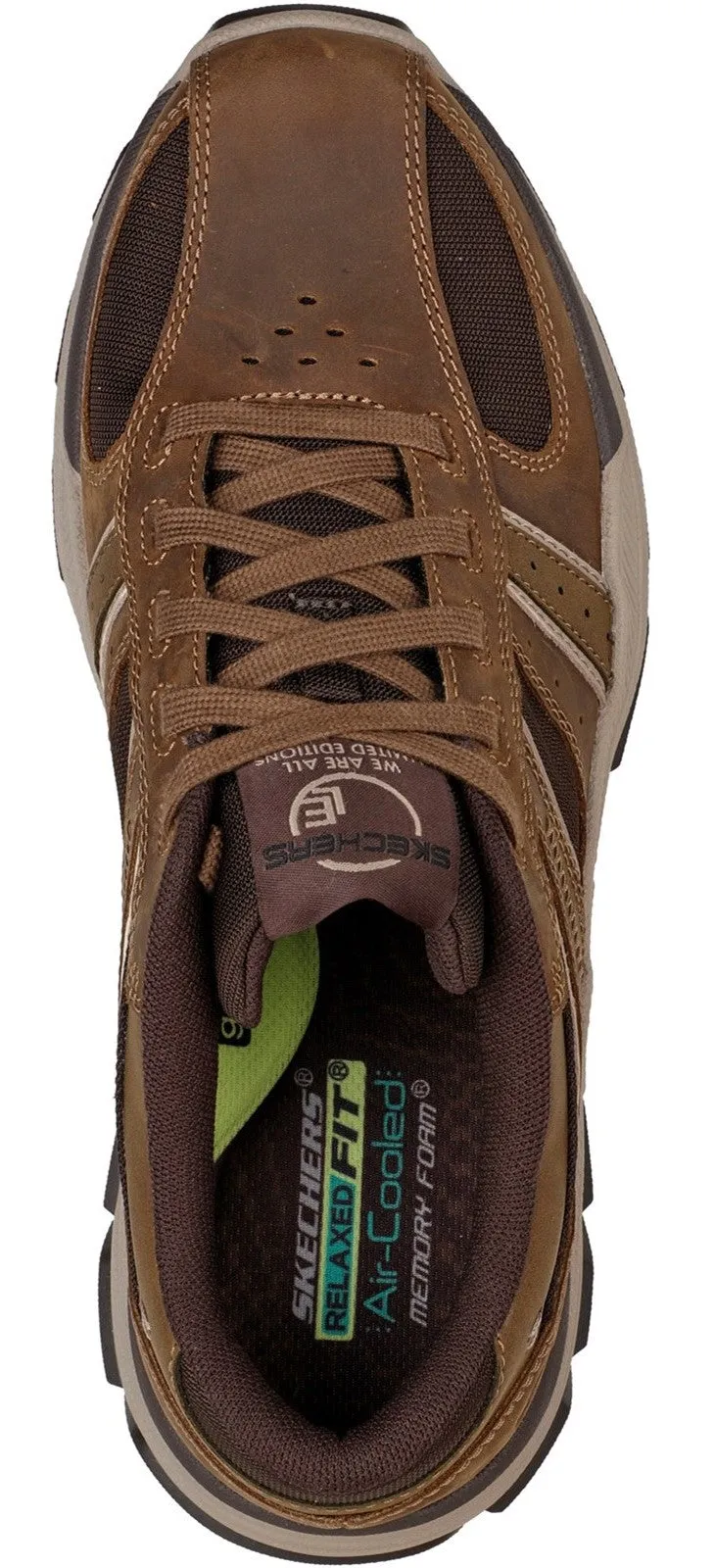Skechers 204330 Respected Edgemere Mens Lace Up Casual Shoe