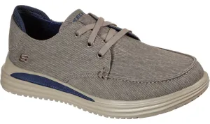 Skechers 204471 Proven Forenzo Mens Lace Up Canvas Shoe