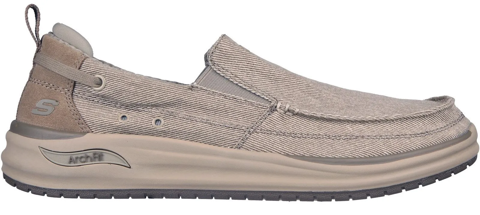 Skechers 204605 Arch Fit Melo Port Bow Mens Slip On Shoes
