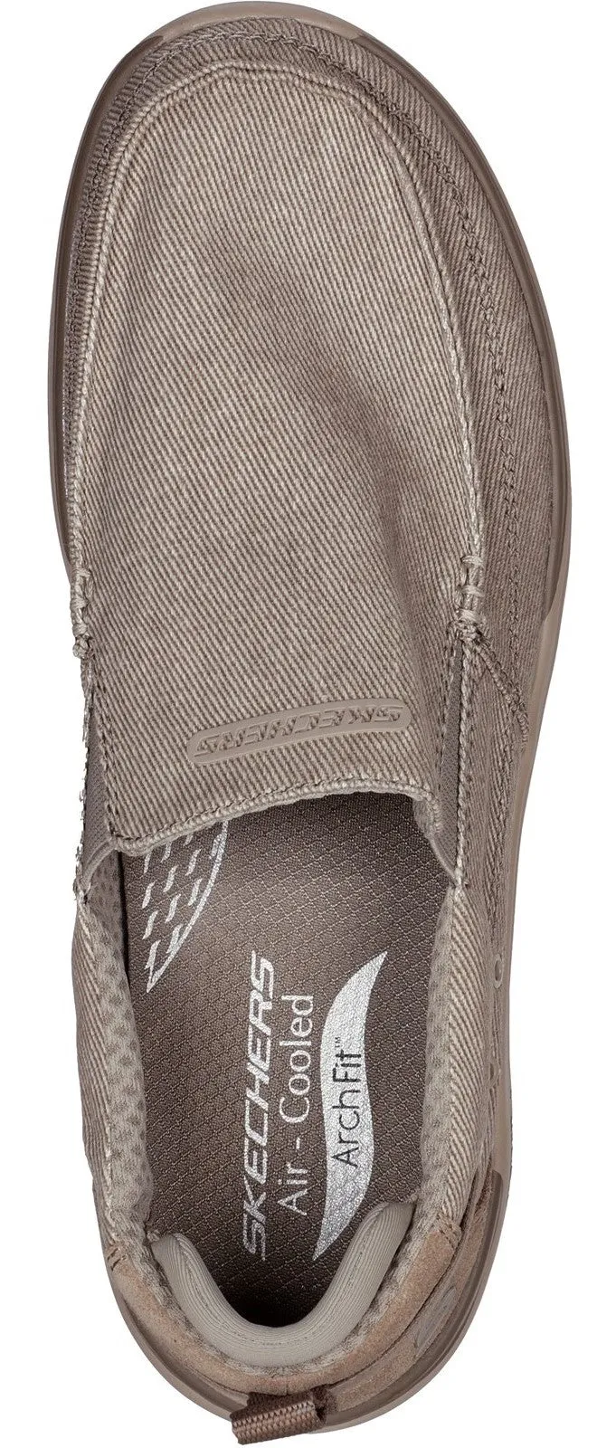 Skechers 204605 Arch Fit Melo Port Bow Mens Slip On Shoes