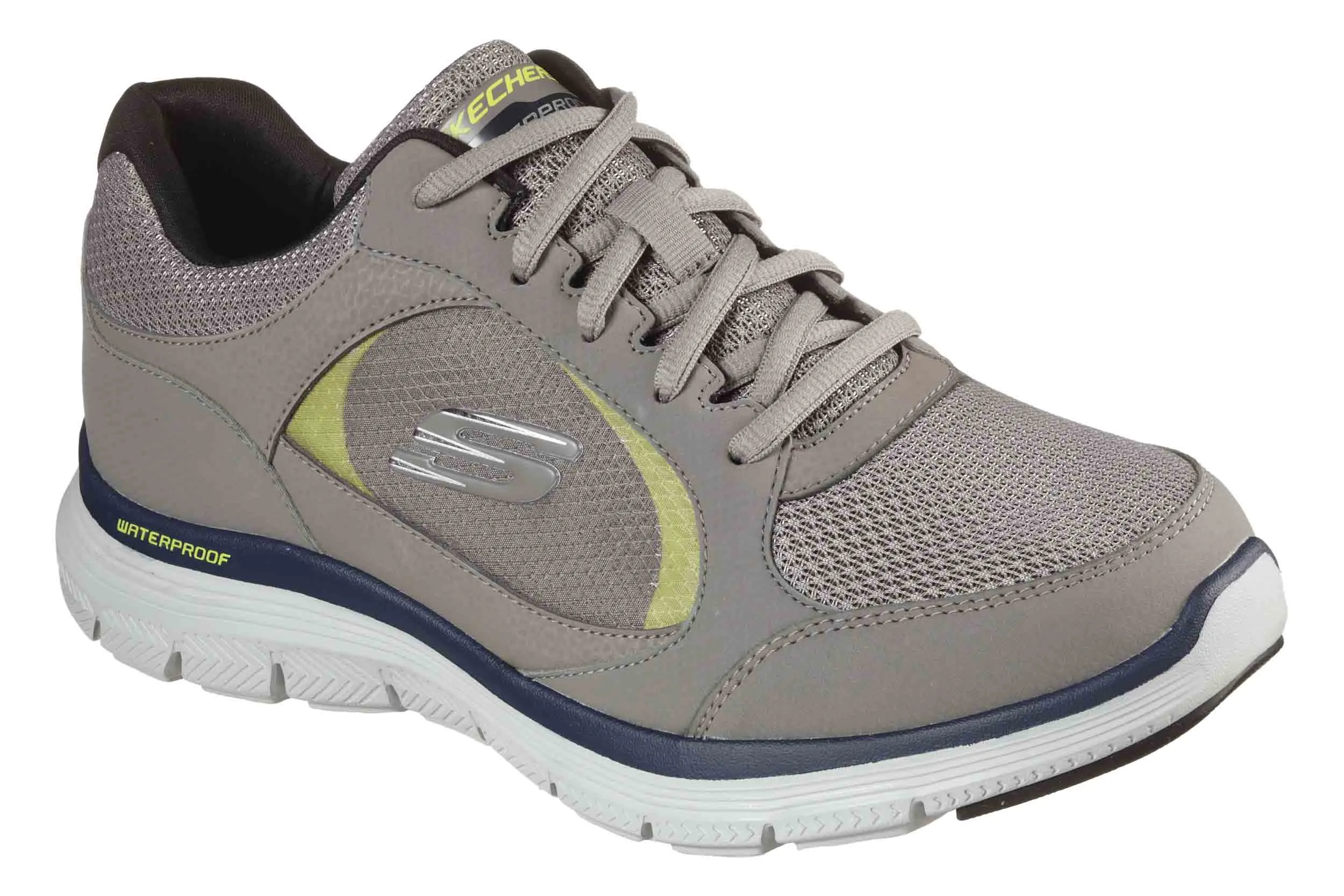 Skechers 232222 Flex Advantage 4.0 True Clarity Mens Waterproof Trainer