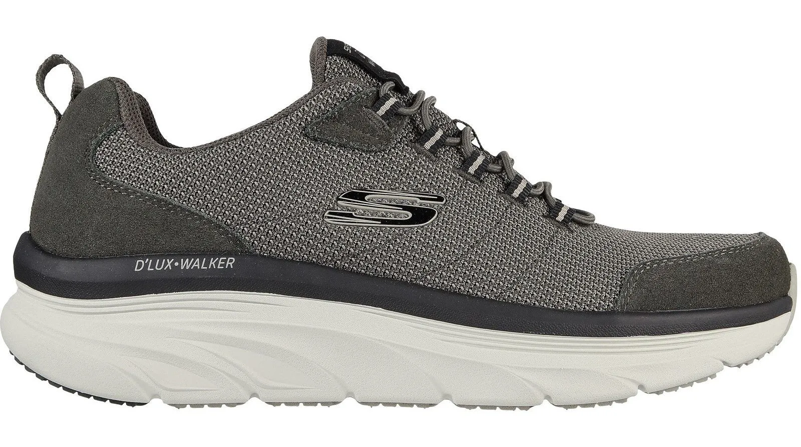 Skechers 232263 Relaxed Fit D'Lux Walker Mens Slip On Trainer