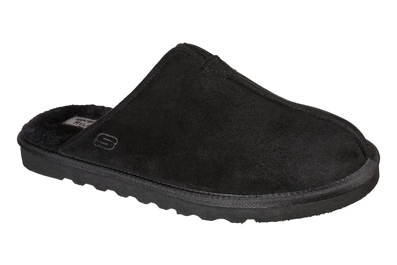 Skechers 66094 Relaxed Fit®: Renten - Palco Mens Mule Slipper
