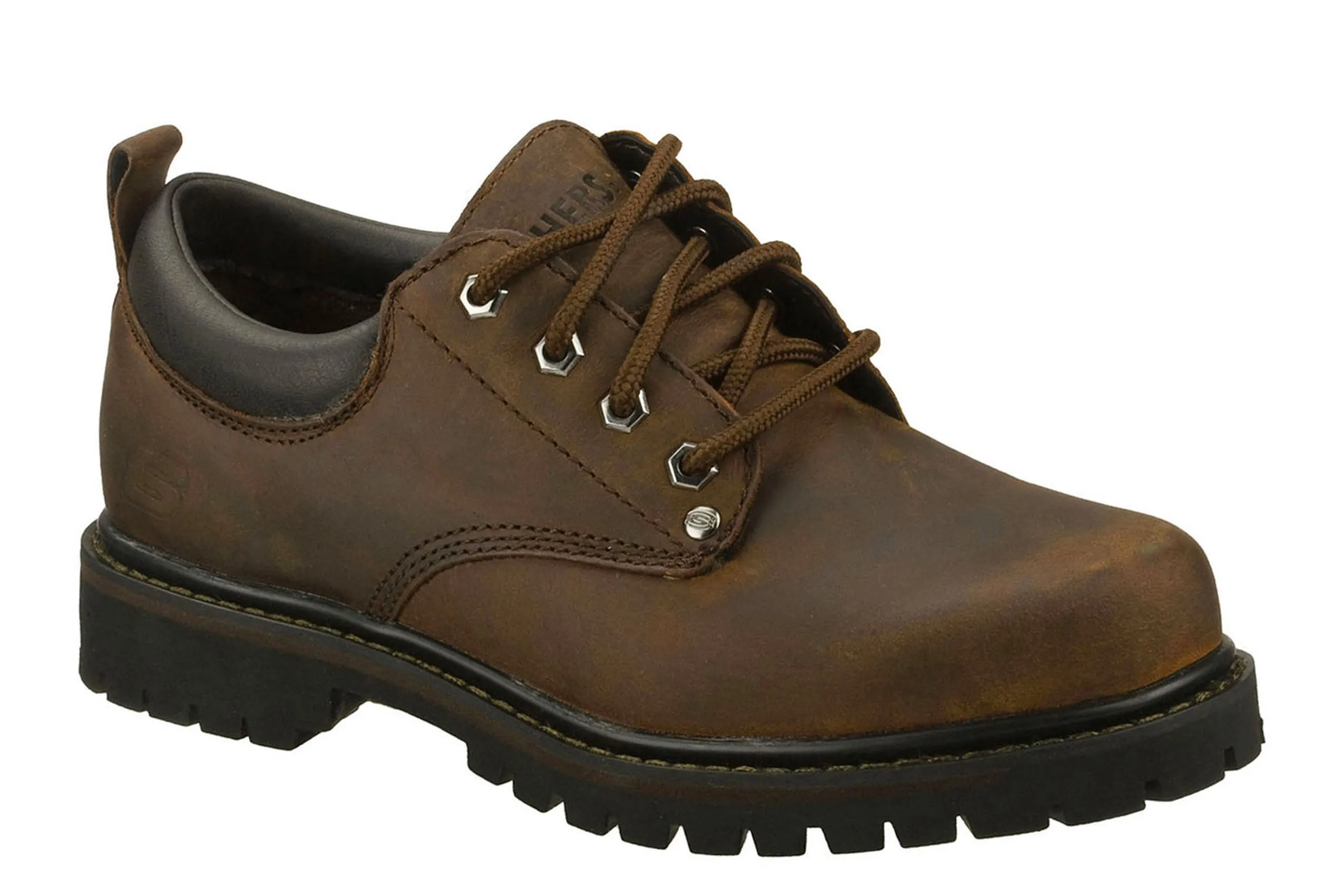 Skechers 6618 Tom Cats Mens Plain Toe Lace Up Shoe