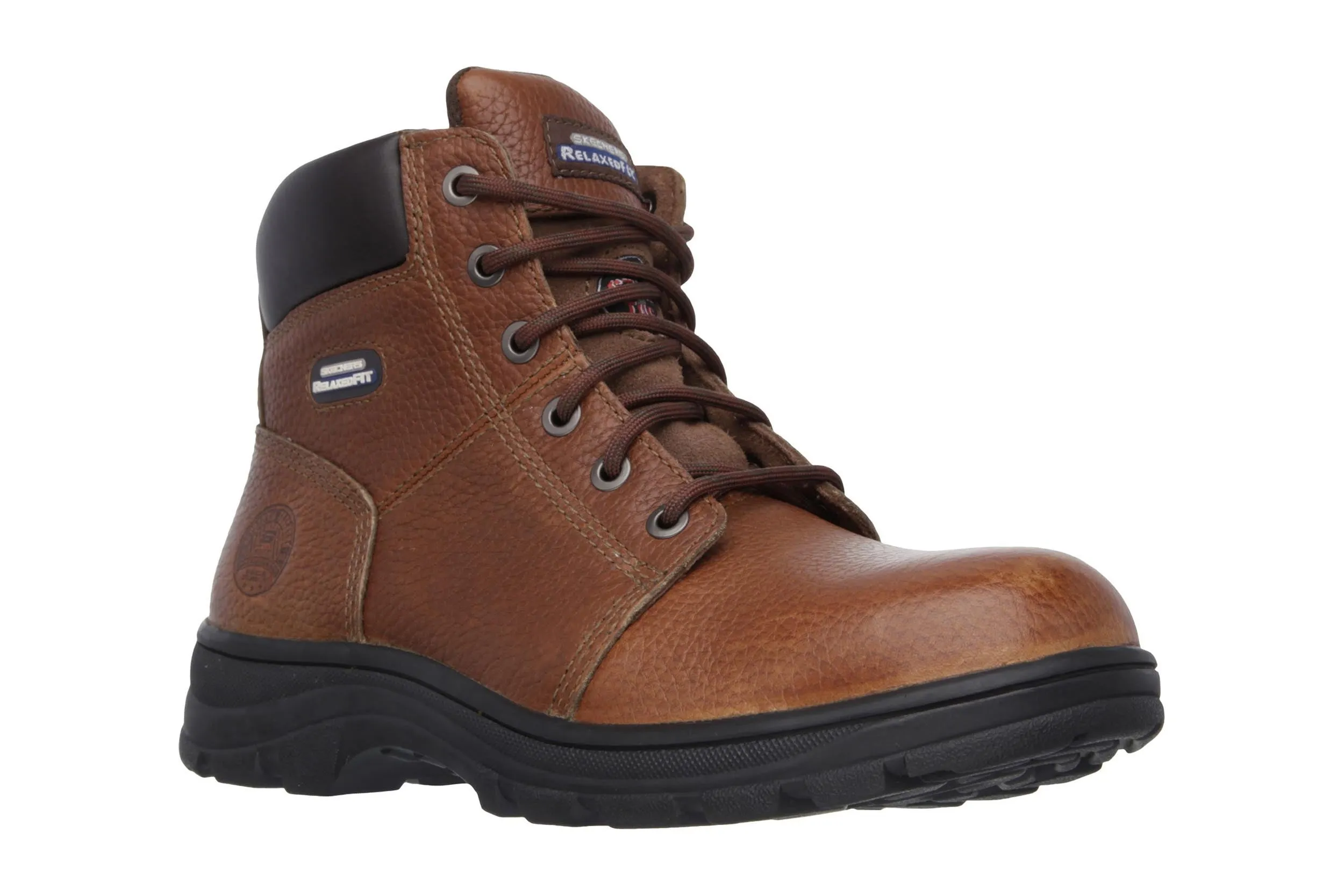 Skechers 77009EC Workshire Relaxed Mens Lace Up Safety Boot