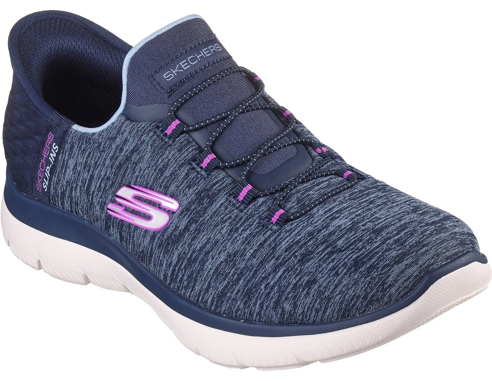 Skechers Slip-Ins™ 149937W Summits Dazzling Haze Womens Wide Fit Trainer