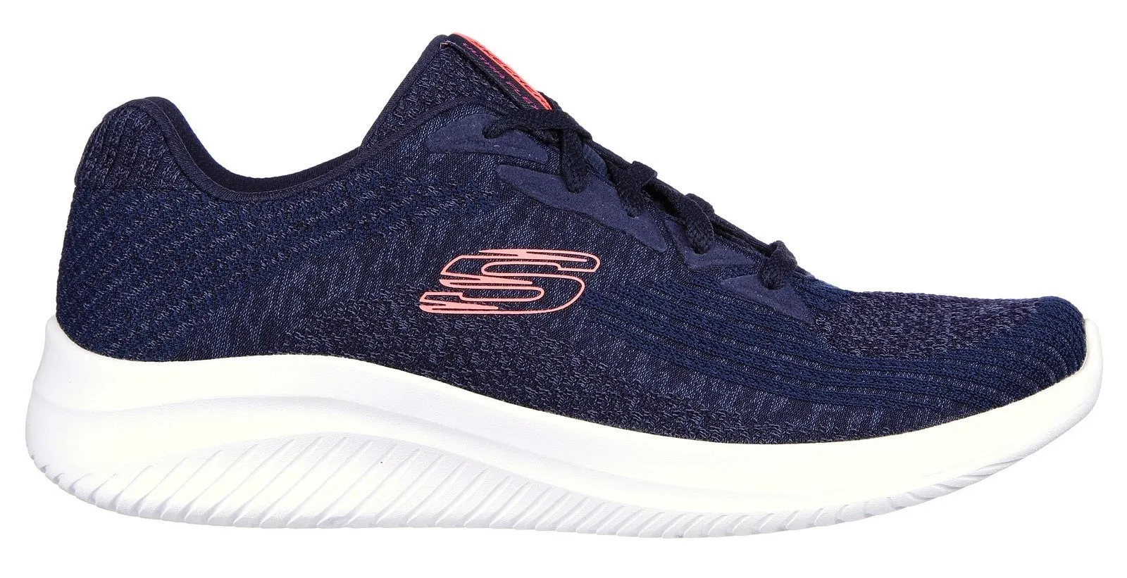 Skechers Ultra Flex 3.0 Best Time Womens Lace Up Trainers