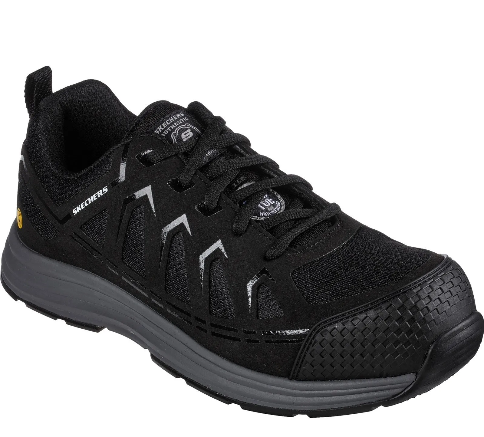 Skechers Work 200127EC Malad II Mens Lace Up Work Trainer
