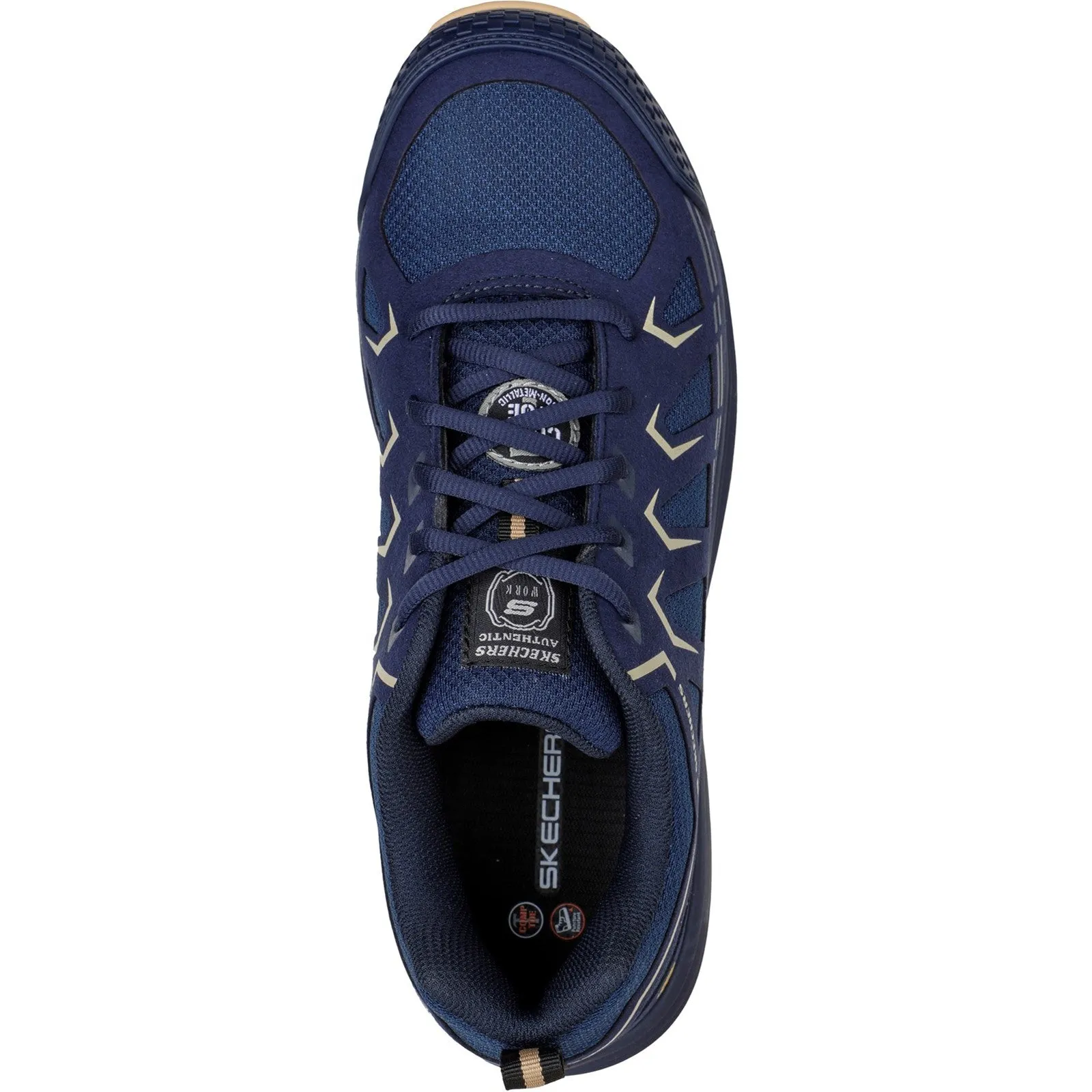 Skechers Work 200127EC Malad II Mens Lace Up Work Trainer