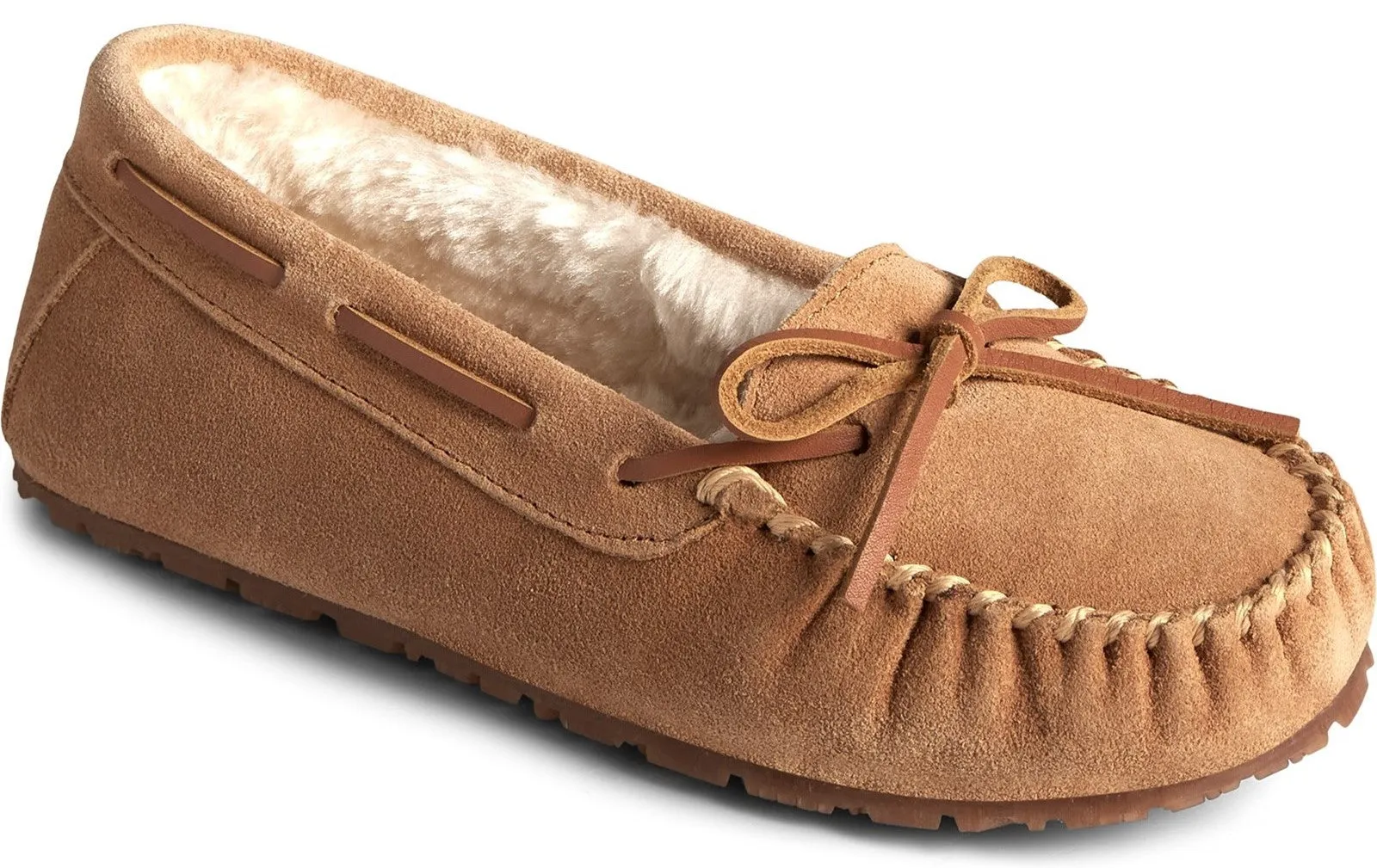 Sperry Reina Womens Suede Leather Slipper